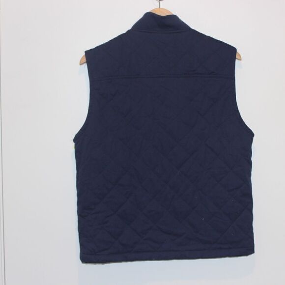 NWT Construct Navy Blue Vest Men Size Medium - Picture 7 of 13